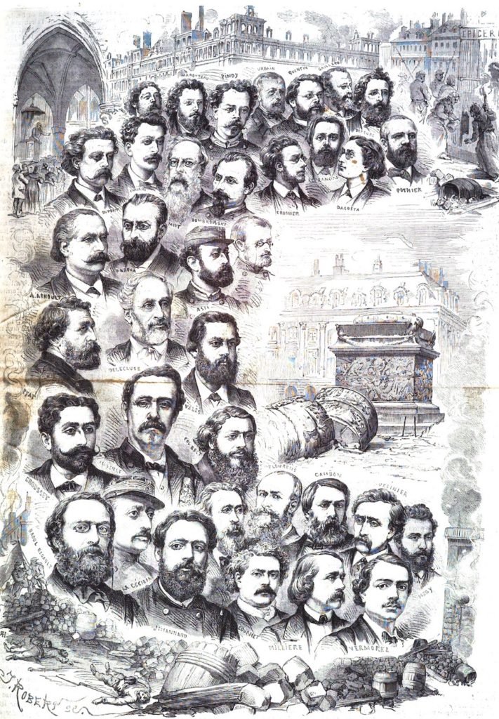 « Les hommes de la Commune », extrait de L'illustration, 15 juillet 1871